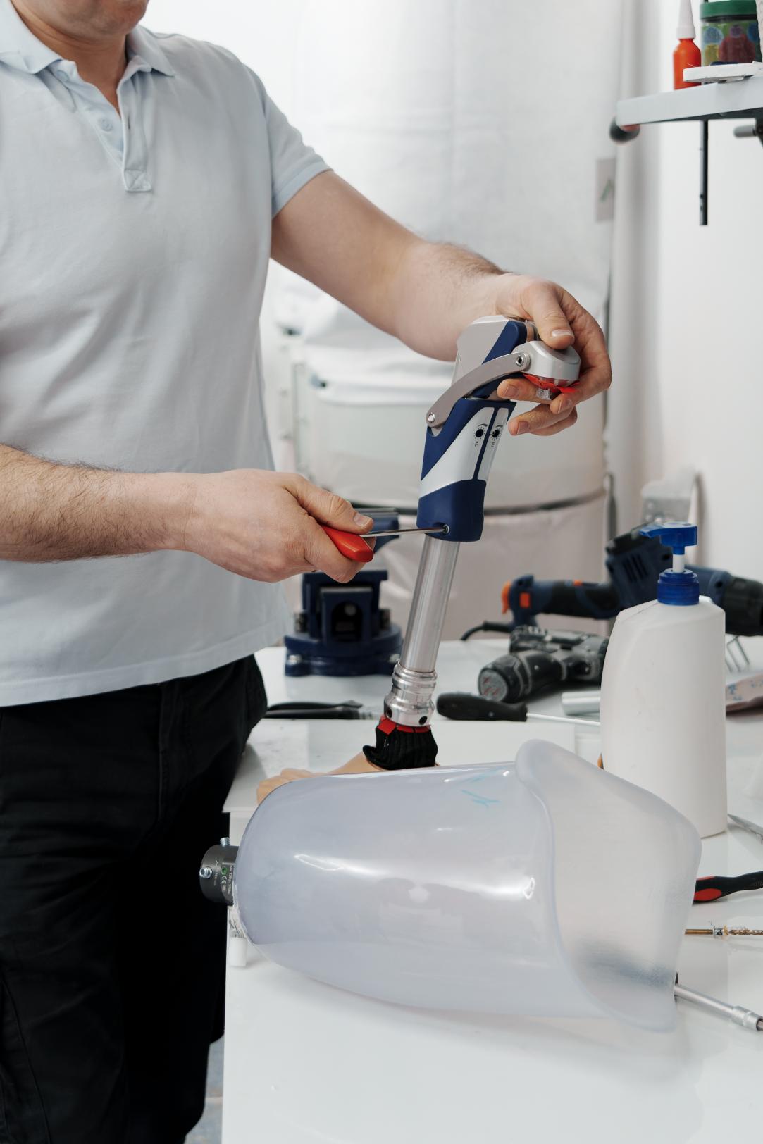 Emergency plumbing repair work
